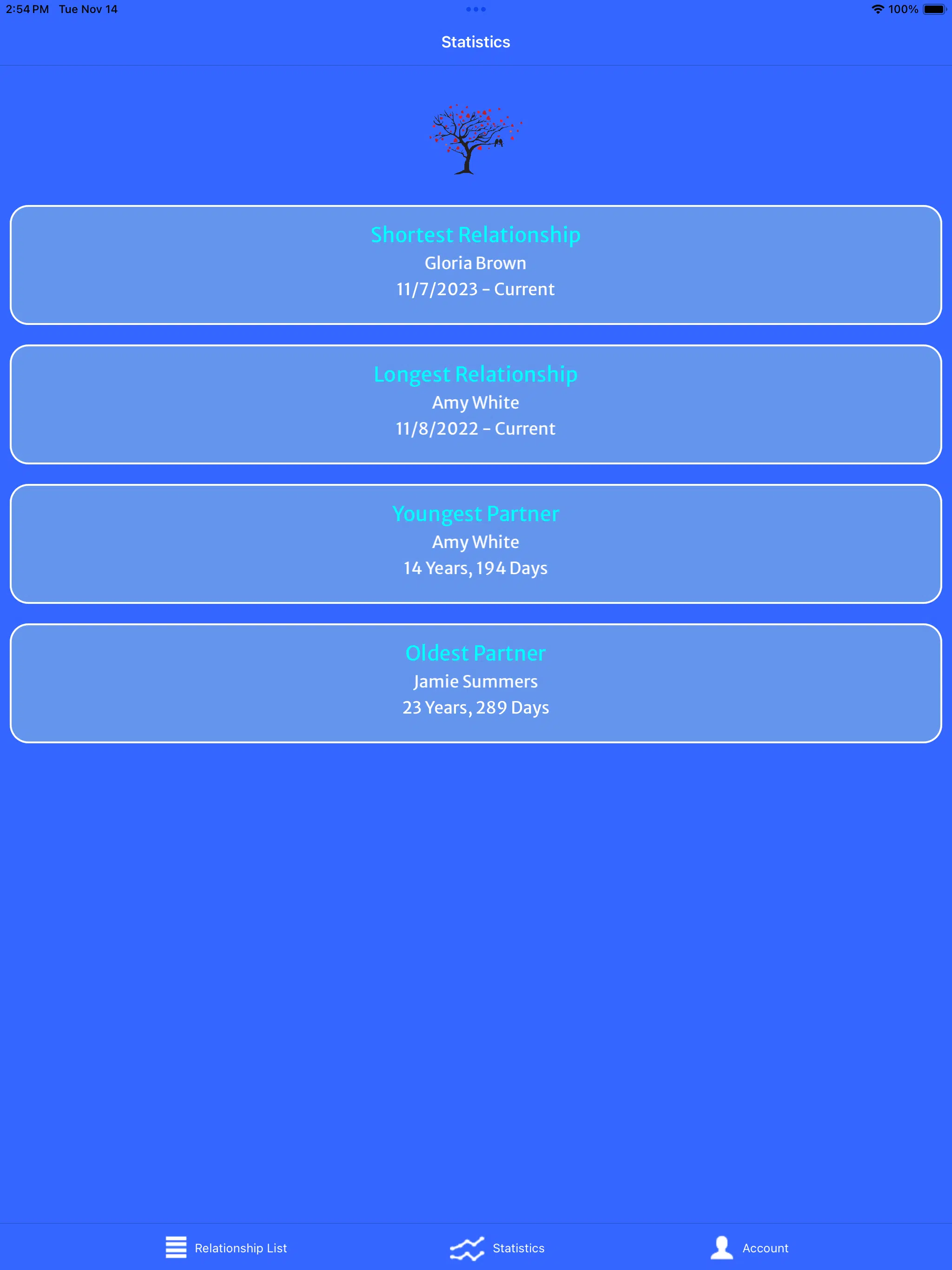 My Relationship Tree 4