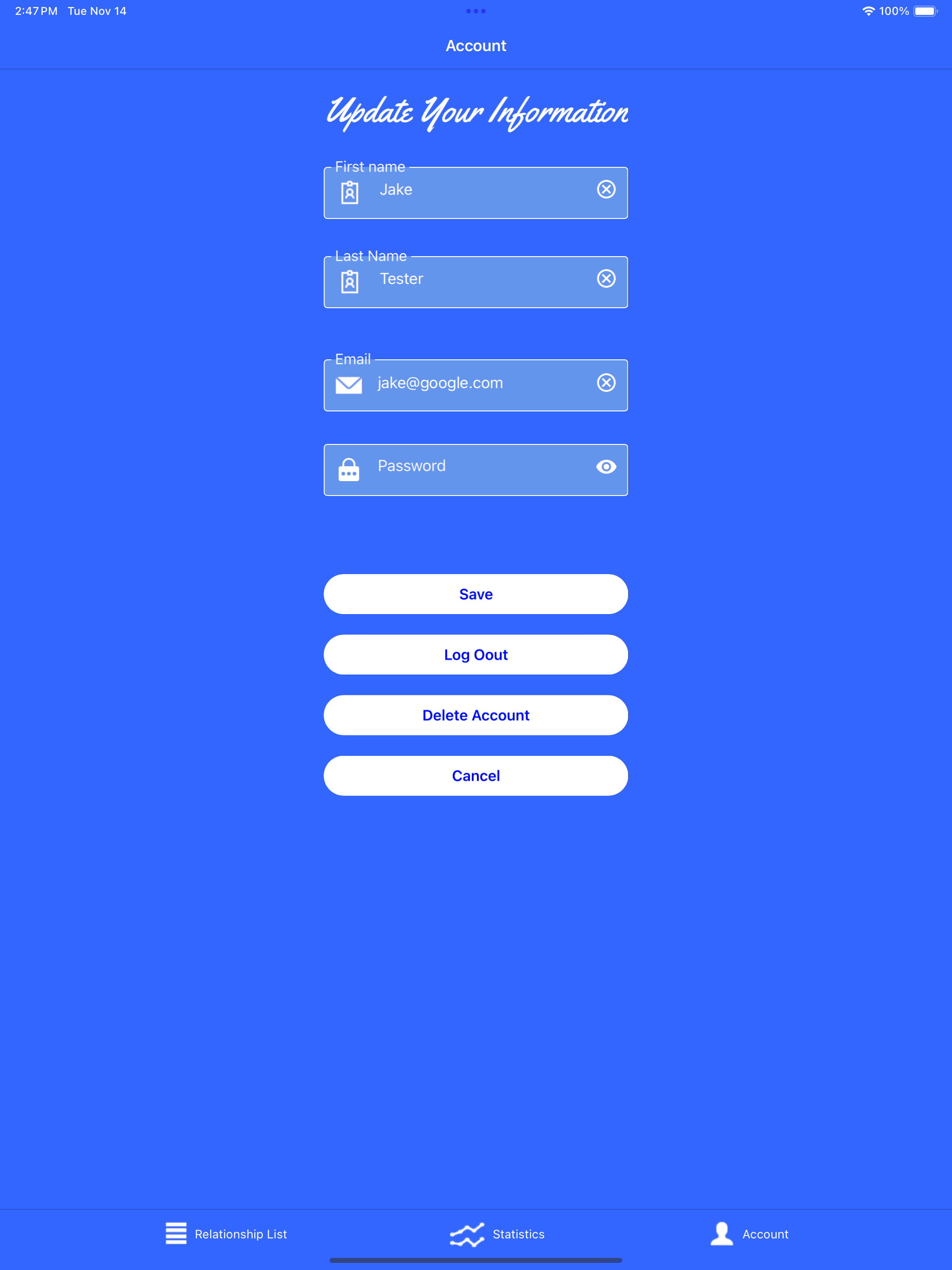 My Relationship Tree 6